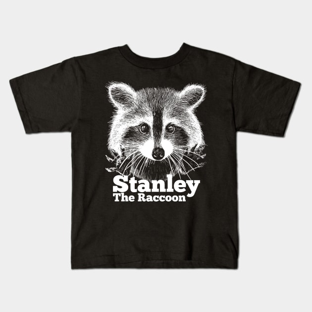 Stanley: The Raccoon Kids T-Shirt by AnimalsFashion